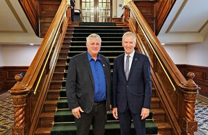 Les 50 ans de contribution à l'agriculture des Producteurs de grains du Québec soulignés par le ministre Lamontagne
