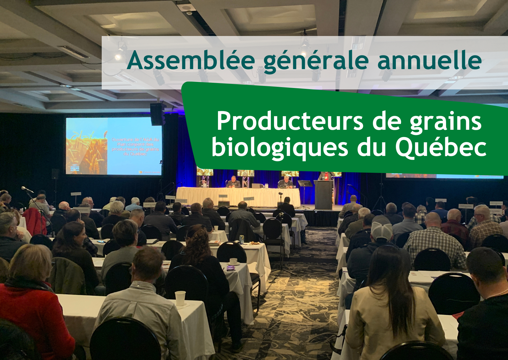 AGA des Producteurs biologiques du Québec