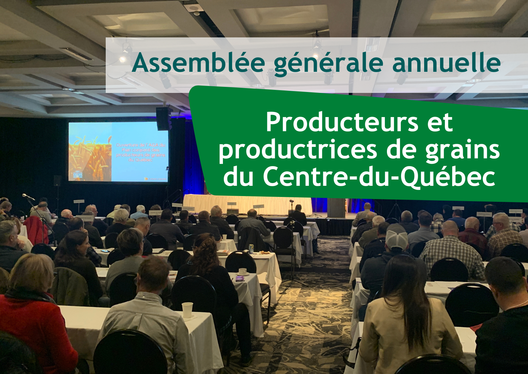 AGA des Producteurs et des productrices de grains du Centre-du-Québec