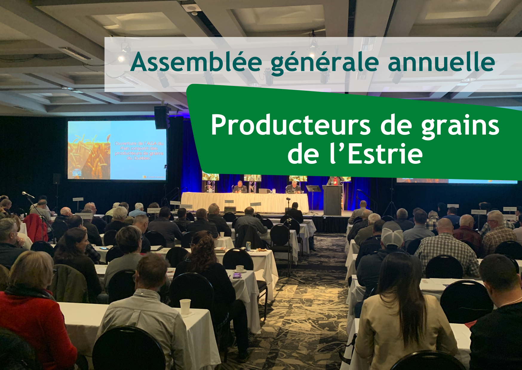 AGA des Producteurs de grains de l'Estrie