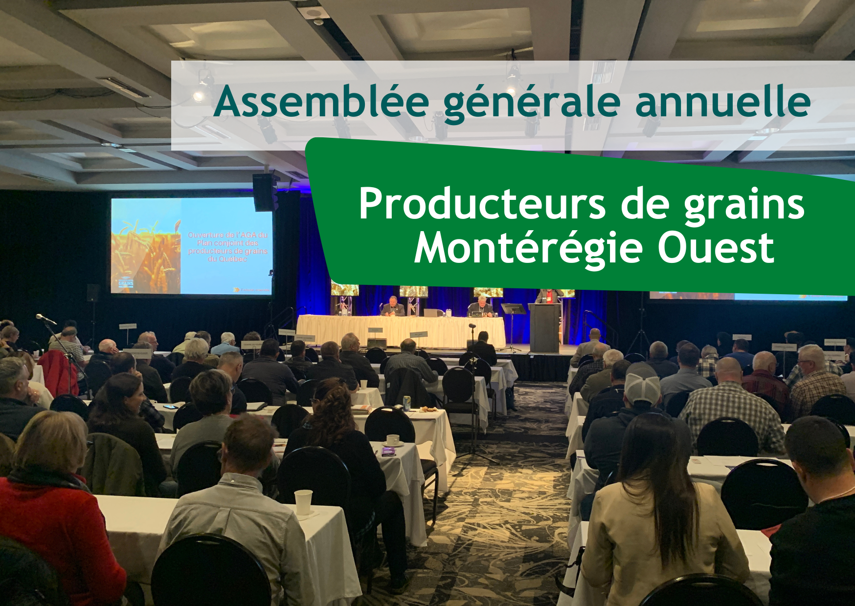 AGA des Producteurs de grains de la Montérégie Ouest