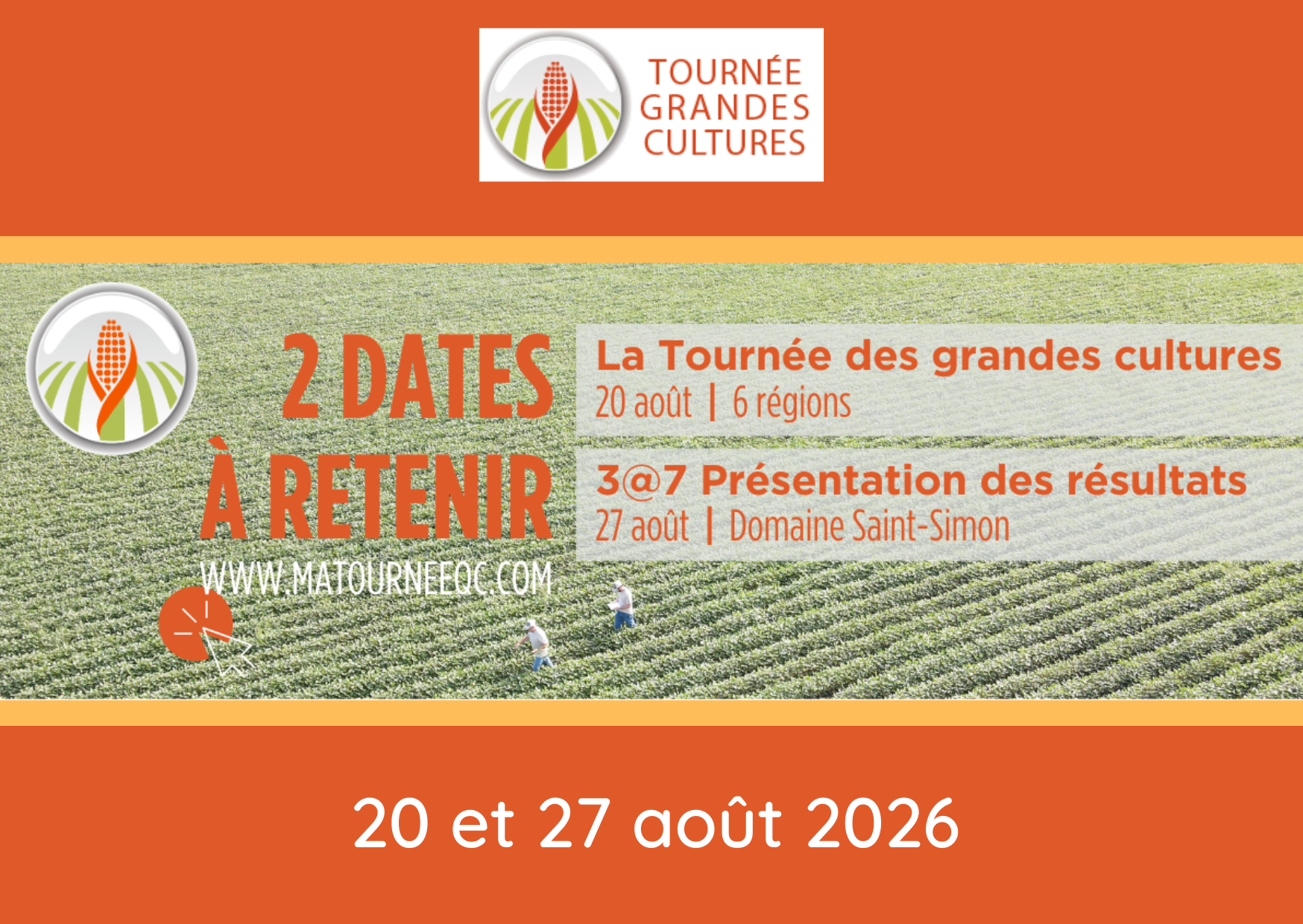 Tournée grandes cultures du Québec