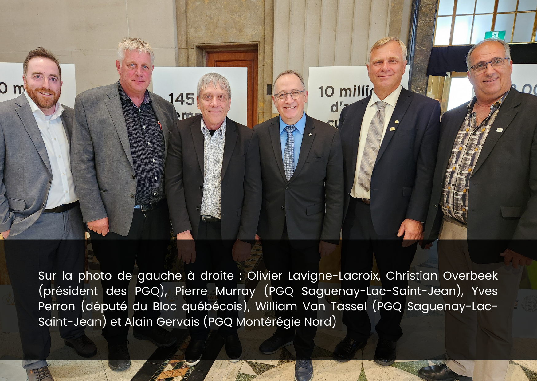 Les PGQ en visite à Ottawa !