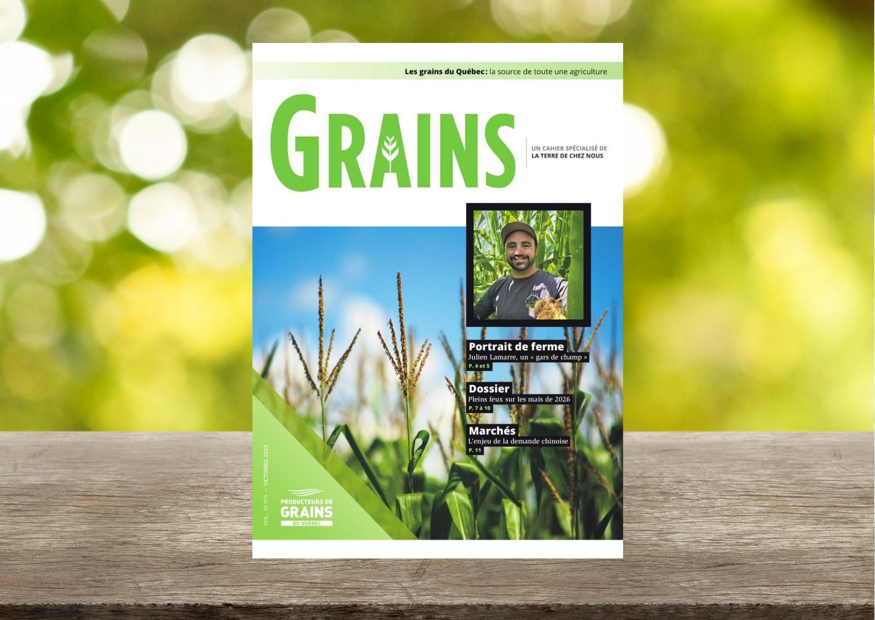 Cahier Grains - Octobre 2025