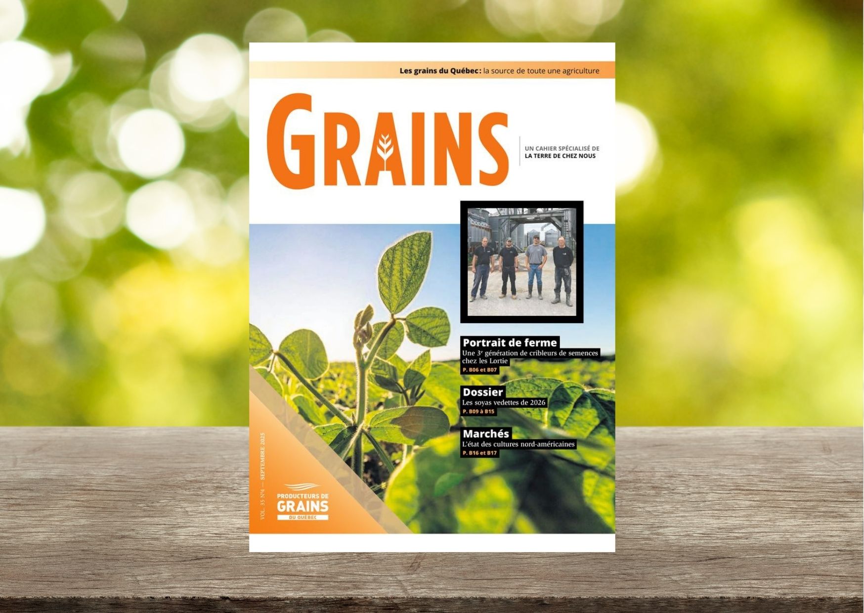 Cahier Grains - Septembre 2025